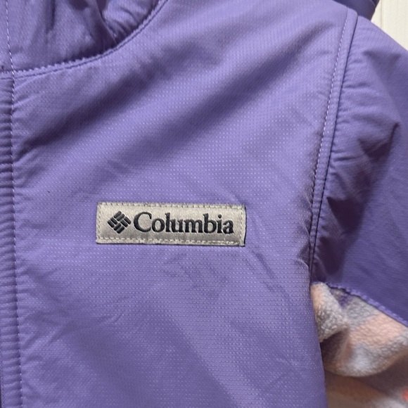Columbia Purple and Patterned Kids' Jacket - Picture 2 of 5